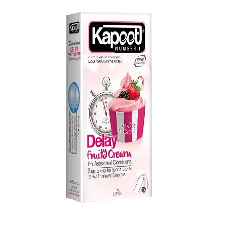 کاندوم تاخیری فروتی کاپوت بسته 12 عددی